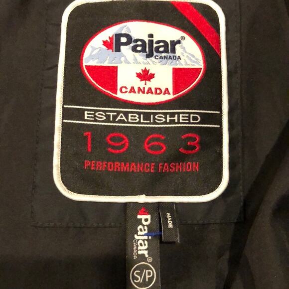 Pajar Mens Jacket &Coats Pajar Canada Down Parka- Ski coat Black| Size: S  EUC - Picture 13 of 13